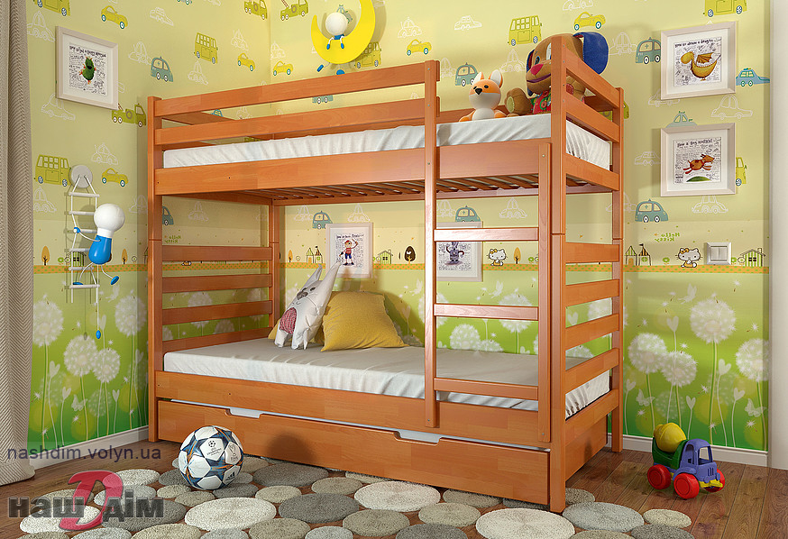 Ріо дитяче двохярусне ліжко Арбор ID1101a-3 ціна та параметри товару