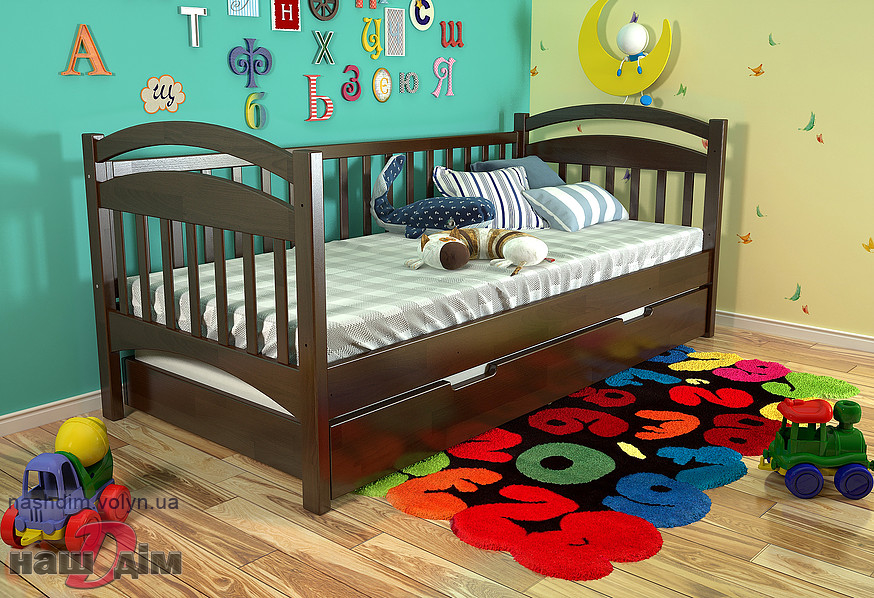 Аліса ліжко дитяче Арбор ID1100a-4 колір та розміри товару