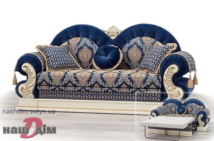 Султан двомісний розкладний диван - Мебус ID1140a-8 фото з асортименту товарів