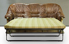 Гетьман диван тримісний шкіряний Мебус ID1122a-4 колір та розміри товару