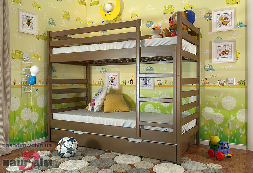 Ріо дитяче двохярусне ліжко Арбор ID1101a-5 зображення в реальному розмірі