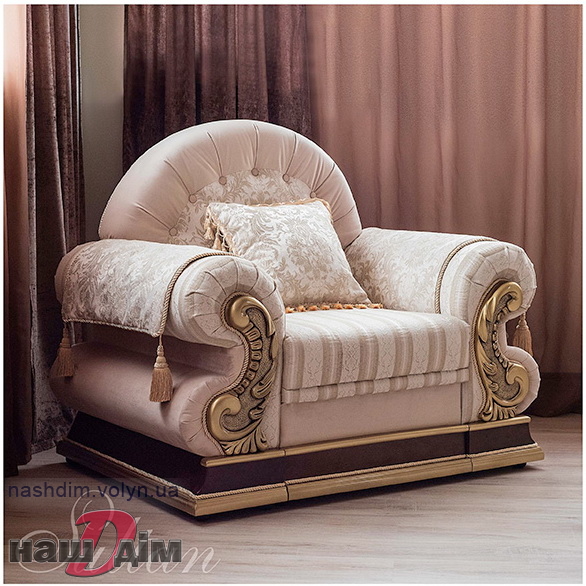 Султан тримісний розкладний диван - Мебус ID1141a-5 зображення в реальному розмірі