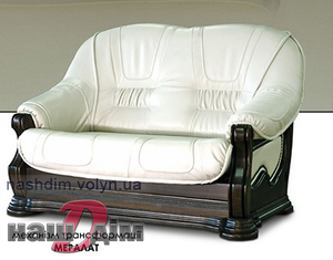 Гетьман диван двомісний шкіряний Мебус-ID1121a - замовити в Ковелі