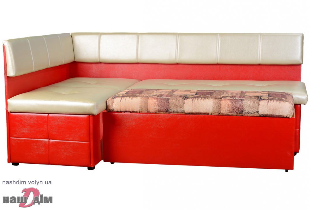 Кубік кутовий диван на кухню ID1224a-6 фото з каталогу виробника