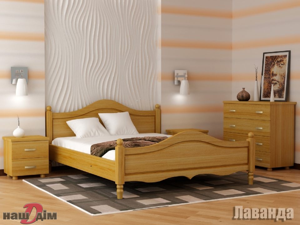 Лаванда ліжко Явітo ID375a-7 колір і текстура матеріалів