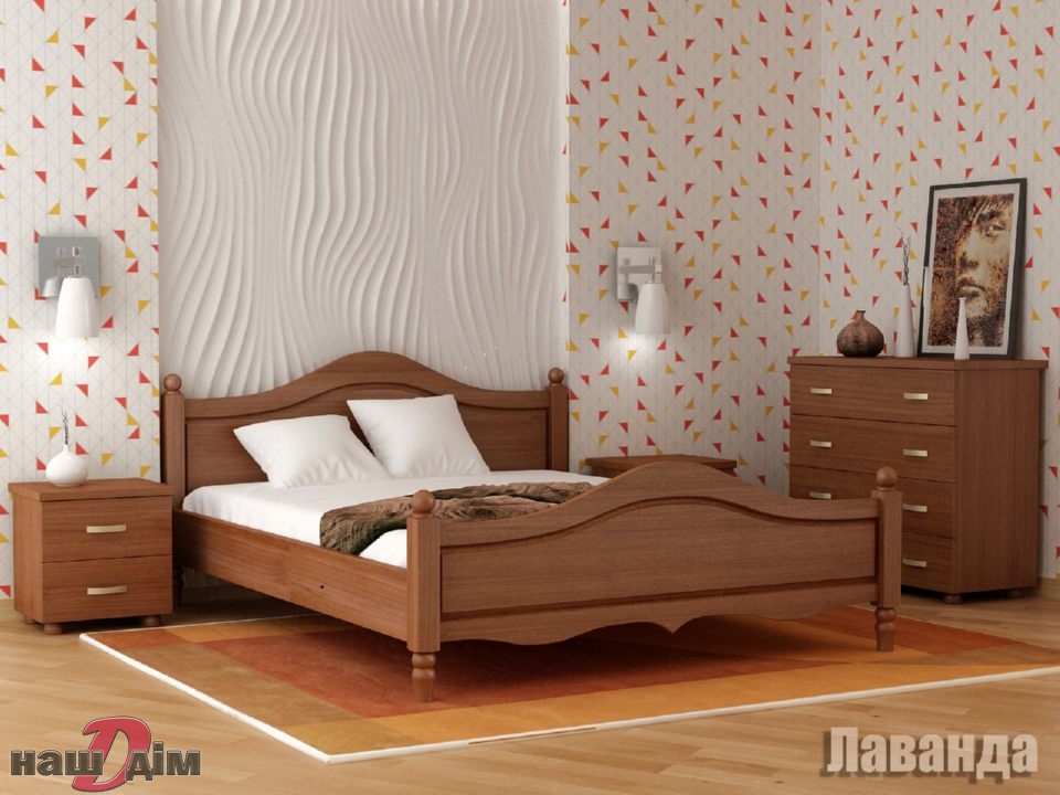 Лаванда ліжко Явітo ID375a-5 зображення в реальному розмірі