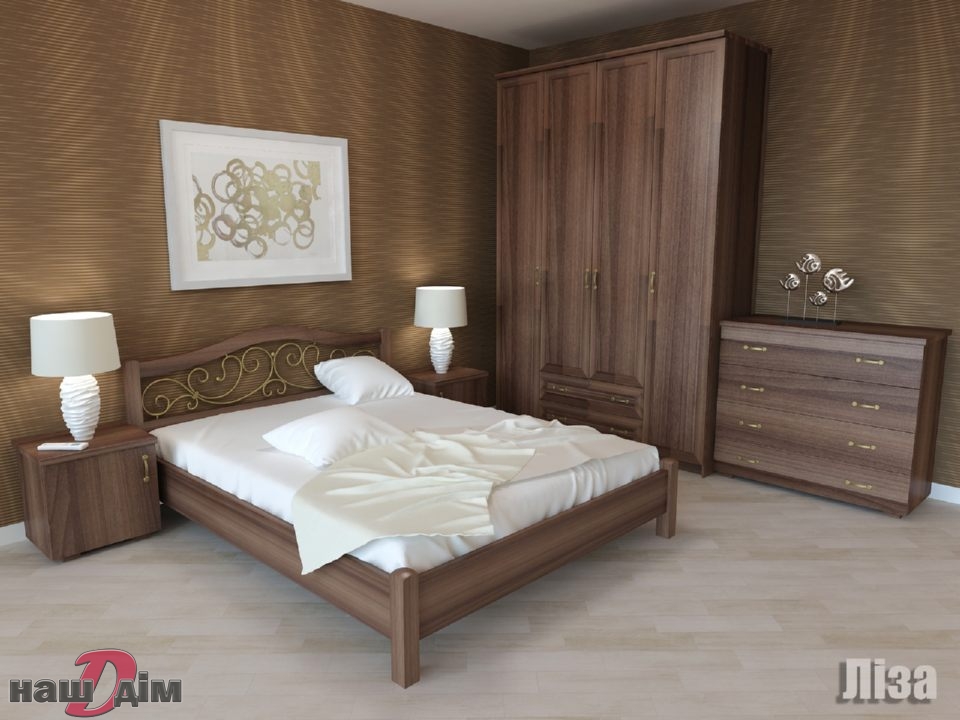 Ліза ліжко Явіто ID376a-4 колір та розміри товару