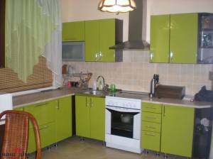 Кухня - стінка кухонна зеленого кольору-ID93a - замовити в Ковелі