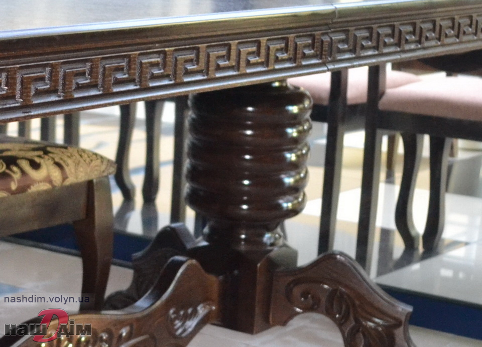 Буковель стіл з бука ID346-5 зовнішній вигляд на фото
