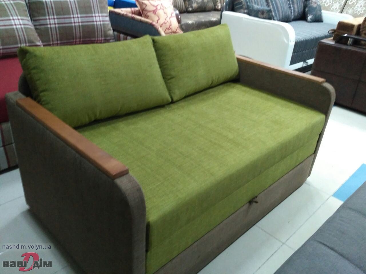 Олеся диван розкладний :: виробник Юра ID491-1 Фотографія з вітрини магазину