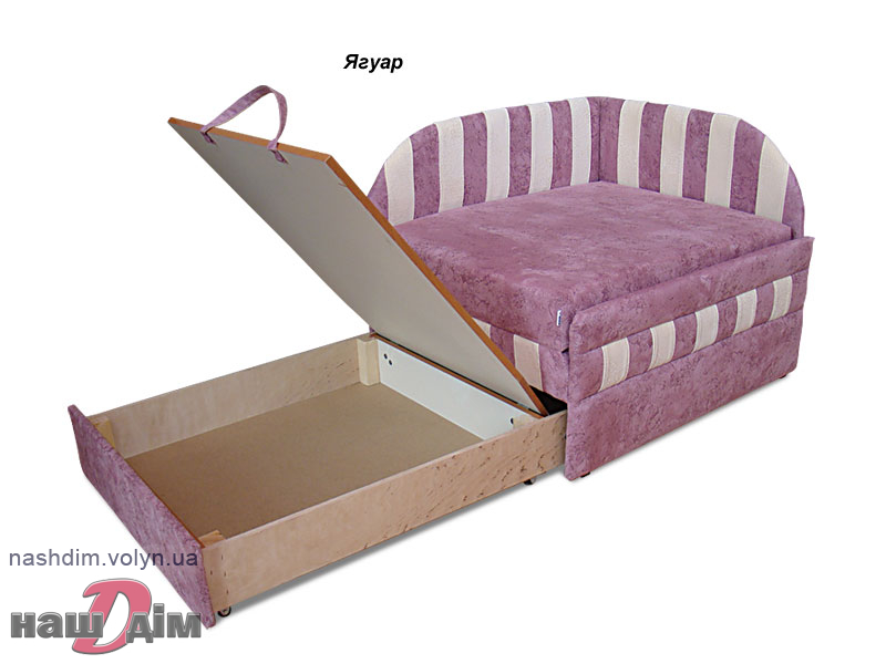 Панда кутовий диван ліжко для дитячої кімнати ID456-5 зовнішній вигляд на фото