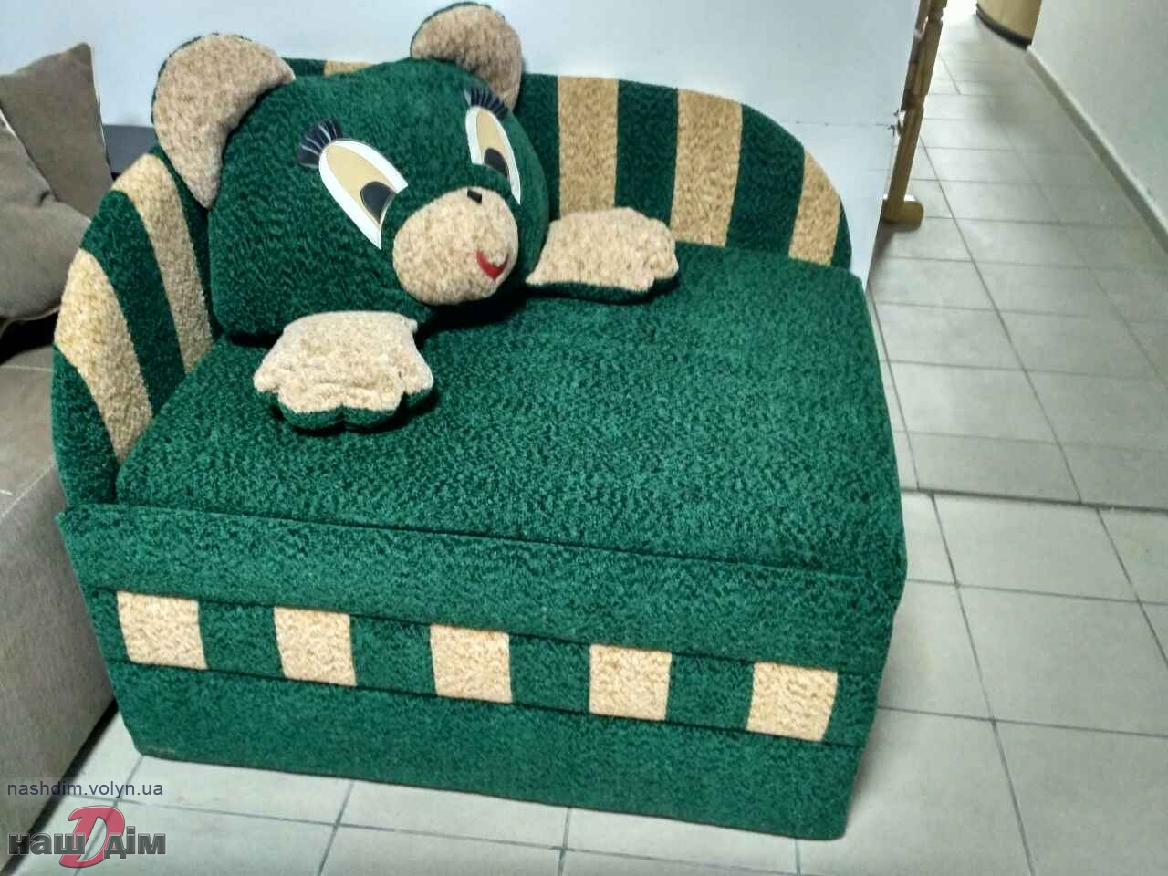 Панда кутовий диван ліжко для дитячої кімнати ID456-1 Фотографія з вітрини магазину