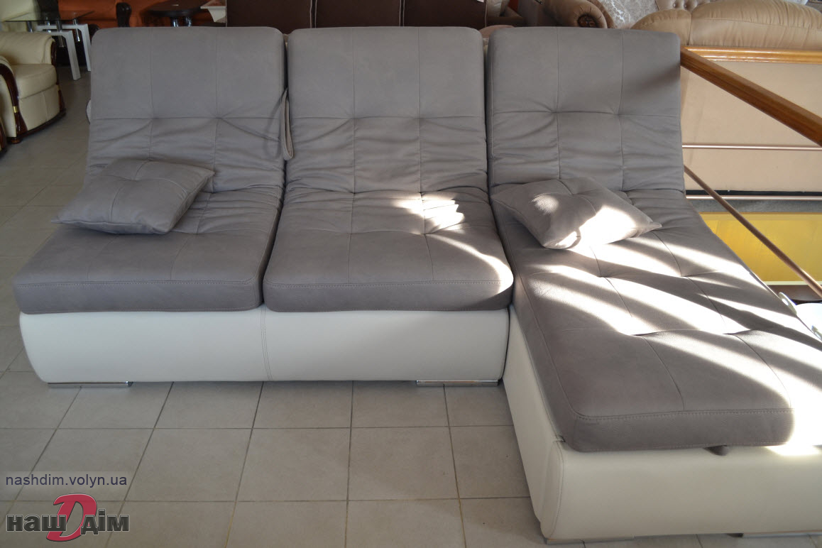 Міраж диван кутовий розкладний Даніро ID499-2 матеріали та колір