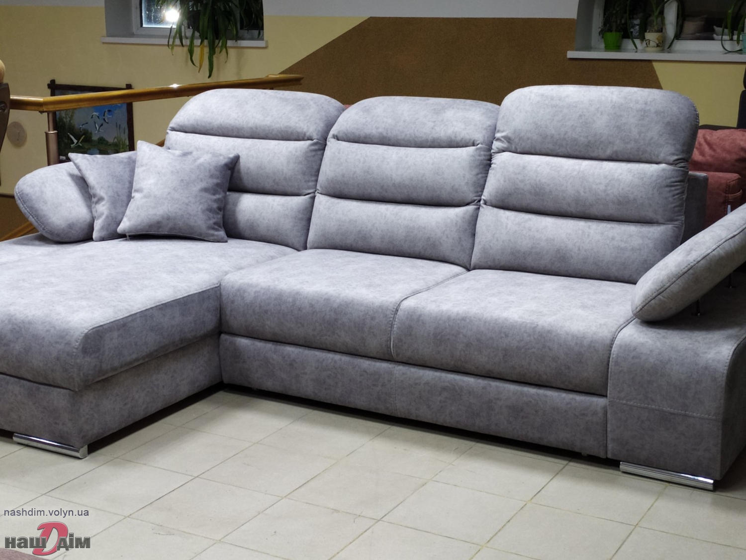 ЕТРО кутовий диван від Даніро ID558-1 Фотографія з вітрини магазину