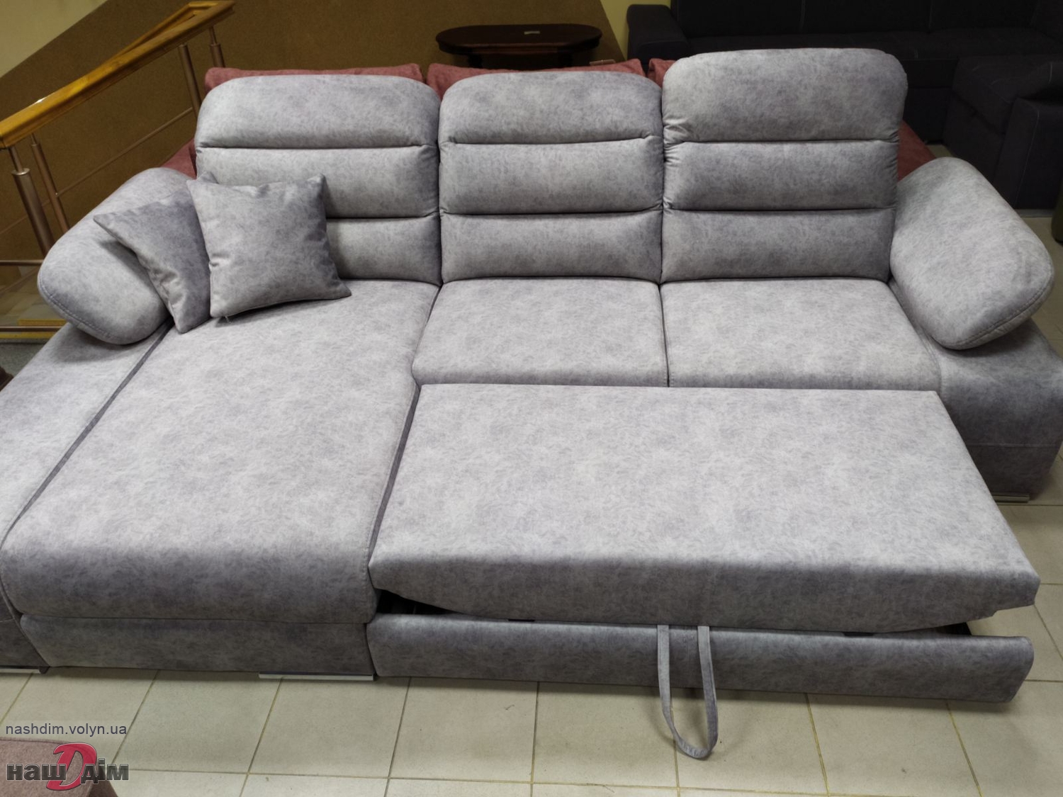 ЕТРО кутовий диван від Даніро ID558-3 колір та розміри