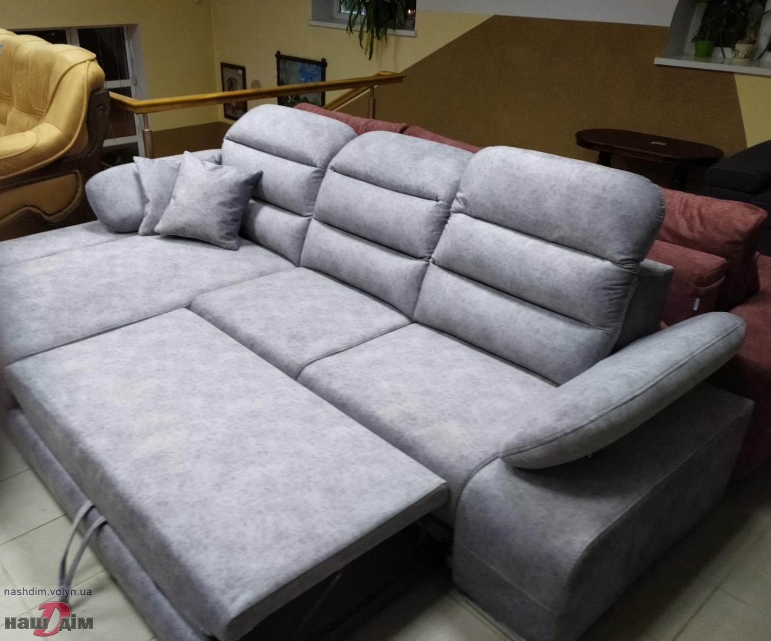 ЕТРО кутовий диван від Даніро ID558-2 матеріали та колір
