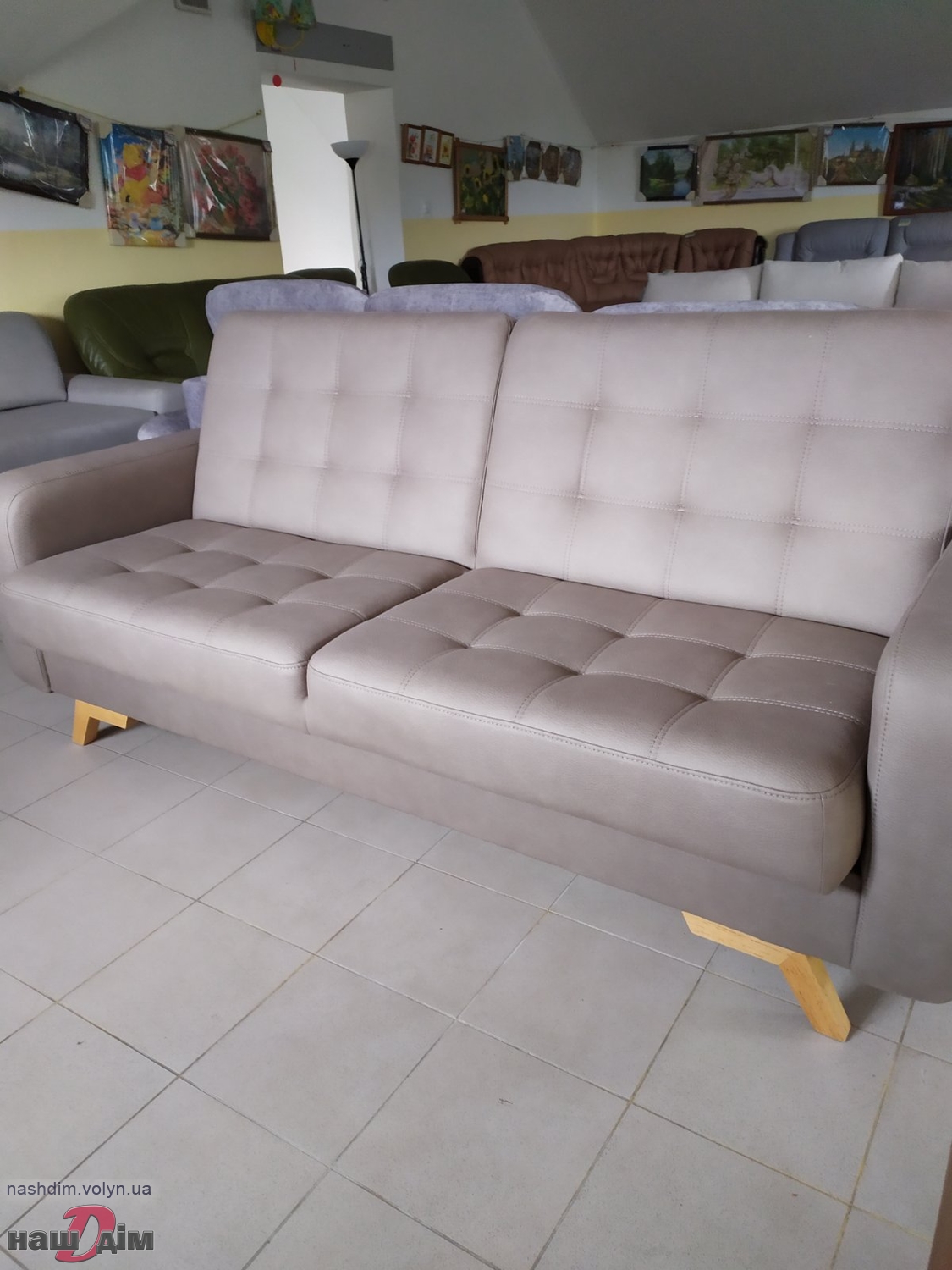 БРУНО стильний диван від ДАНІРО ID624-2 матеріали та колір